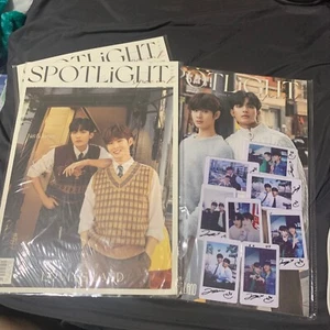 Juego oficial de revistas NetJames Spotlight (3 revistas y tarjetas fotográficas) BL - Imagen 1 de 4