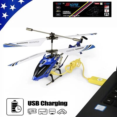Syma S107G RC Helicopter 3CH 3.5CH Mini Remote Control Helicopter w/ Gyro Toy US - Image 1 of 4