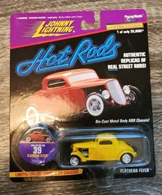JOHNNY LIGHTNING HOT ROD #39 FLATHEAD FLYER Limited Edition - Image 1 of 4
