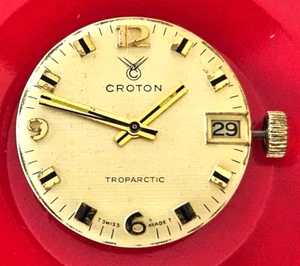 CROTON TROPARCTIC 17J SWISS WATCH MOVEMENT LOT.225 - Bild 1 von 3