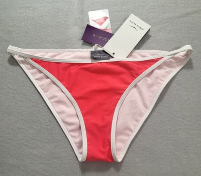 Nwt VENICE BEACH Lascana RED w/White Trim CHEEKY SEXY Swimsuit Bikini Bottoms 6 - Image 1 of 4