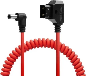 Dtap to 2.1 DC Coiled Power Cable for Blackmagic Atomos Shinobi FW568 Monitor - Picture 1 of 9