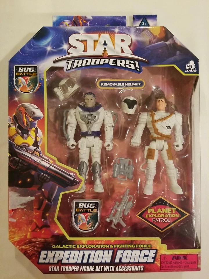 2020 Lanard Star Troopers Expedition Force Astronauts Action Figures