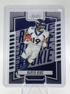 2023 Absolute Football Marvin Mims Base RC No. 122 Broncos - Picture 1 of 2