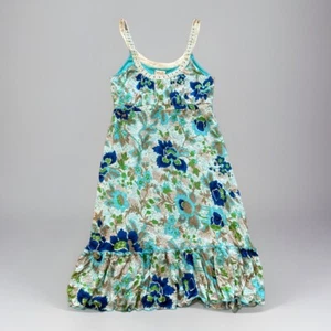 Free People Floral Multicolor Midi Dress Womens Large NEW with Tag - Picture 1 of 13