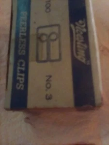 NOESTING 100 NO 3 PEERLESS CLIPS - Picture 1 of 1