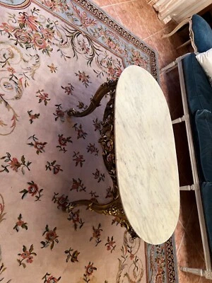 table basse en marbre en excellent état  - Photo 1/2