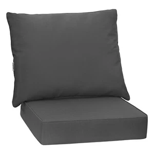Patio Cushion Set Outdoor Chair Seat Pads Detachable Patio Furniture Cushions - Picture 1 of 8