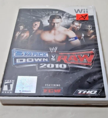 WWE SmackDown vs. Raw 2010 (Nintendo Wii) ¡Completo! ¡Probado y funcionando! Foto 1 de 3