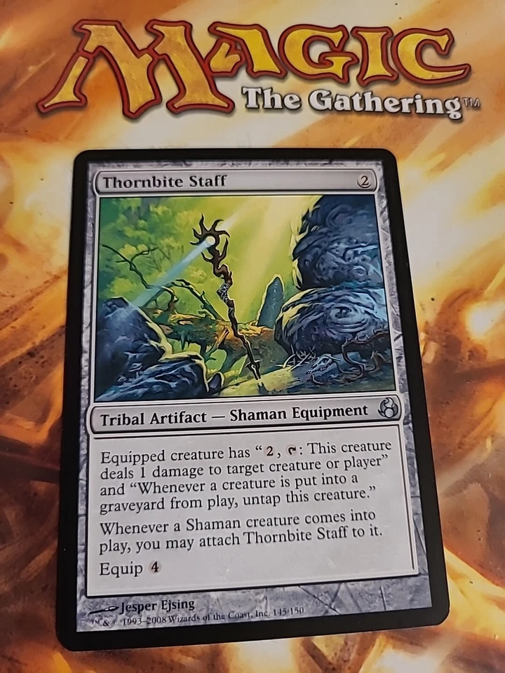 MTG Thornbite Staff - Morningtide - Magic the Gathering - NM  - Image 1 of 1
