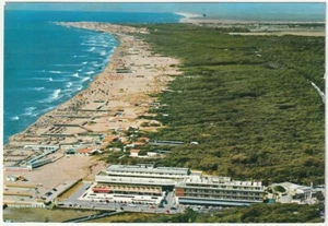 TIRRENIA - MARINA DI PISA - PANORAMA DALL'AEREO - VIAGG. 1969 -51502- - Picture 1 of 1