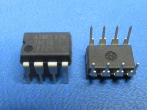 (50) AT24C16-10PI-2.5 ATMEL EEPROM 8 PIN PLASTIC DIP 16K 2Kx8 = AT24C16-10PC-2.5 - Picture 1 of 3