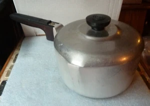 Vintage Wagner Ware Magnalite Sidney O 2 Qt Sauce Pan 4682M w/Lid - Picture 1 of 3