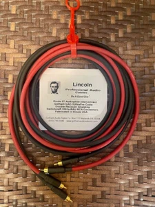 Lincoln Route 97 - GAC-1UltraPro RCA Interconnect Cable  2 Foot Pair - Picture 1 of 2