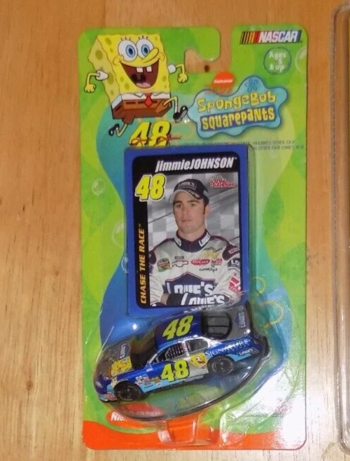 PANTALONES CUADRADOS BOB ESPONJA JIMMIE JOHNSON 1:64 Foto 1 de 1