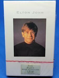 brand new sealed ELTON JOHN: Made in England Cassette with Dust Jacket