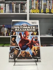 Marvel: Ultimate Alliance (Nintendo Wii, 2006) - CIB w/ Manual - Tested - Works - Picture 1 of 3