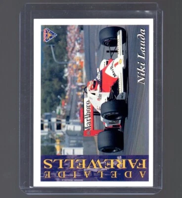 NIKI LAUDA 1994 Futera F1 Formula 1 Racing Card #102 PSA - image 1 of 2