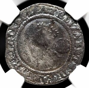ENGLAND. Elizabeth I. 1558-1603. Silver Sixpence, S-2562, NGC Fine Details