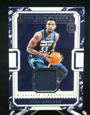 2018-19 Cornerstones Building Blocks #9 BB-KB RC Keita Bates-Diop Timberwolves - Image 1 of 2
