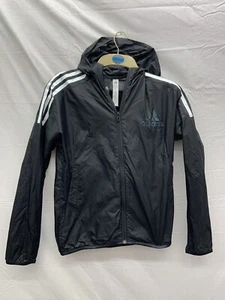 Chaqueta ligera negra Junior Adidas Performance - 11/12 años (96 en la espalda) - Imagen 1 de 7