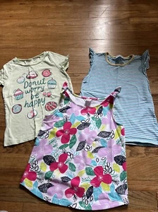 Lote Personalizado Camisetas Camisetas Niñas Talla 7-8 Gymboree Carters - Imagen 1 de 11