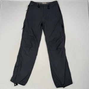 Schott NYC Military Cargo Hose Fallschirm Kordelzug Gummibund Größe W30 L32 - Bild 1 von 12