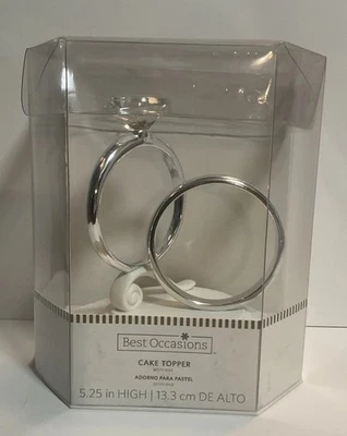 Nuevo con etiquetas Best Occasions Cake Topper 5 1/4” de alto X 4” de ancho Foto 1 de 4