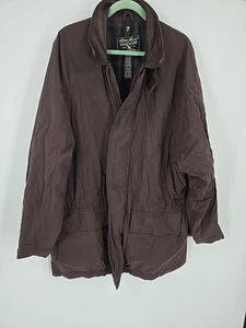 De Colección Eddie Bauer Chaqueta, Abrigo Largo, Marrón Outdoor Outfitters Retro Abrigo Grande - Imagen 1 de 24