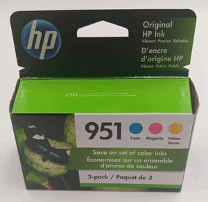 HP 951 Tri-Color Cyan, Magenta, Yellow - EXP: Sep 2022 - Picture 1 of 6