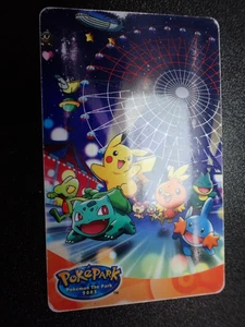 Pokemon Phone Edy Card Pokepark Promo Pikachu Torchic Mudkip Treecko etc #1 - Picture 1 of 16