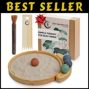 Therapeut-empfohlener natürlicher Bambus Zen Garten - Bild 1 von 9