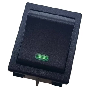 4Pin Green Rocker Switch 16A 125VAC 250VAC 1/4HP 20A 3/4HP for R Series - Picture 1 of 5