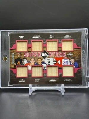 2018 Leaf StickWork Orr Horton Stanley Etc Super 60s Sticks Game Used /3 8 Way - Image 1 of 2