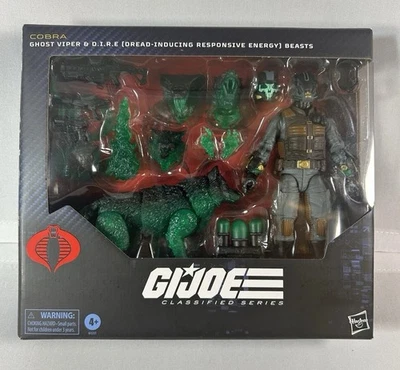 GI Joe Classified Series “Ghost Viper with Dire Beasts” New Sealed - Image 1 of 4