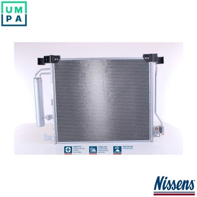 CONDENSER AIR CONDITIONING 940555 FOR NISSAN MR16DDT 1.6L K9K636/646/410 1.5L - Image 1 of 4