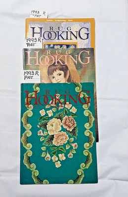 REVISTA GANCHO TAPETE JAN/FEV MAR/ABR/MAIO NOV/DEZ 1993 com PADRÃO DE RETIRADA DE PAPEL - Imagem 1 de 2