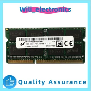Micron 16GB 2RX8 PC3L-12800S DDR3 SDRAM Memory RAM (MT16KTF2G64HZ-1G6A1) - Picture 1 of 3
