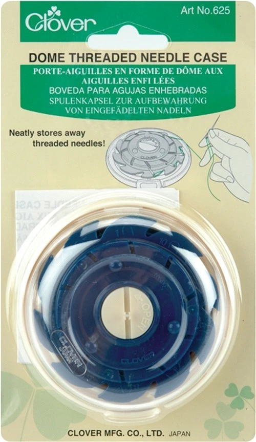 Clover 625 Dome Threaded Needle Case-3"X3"X1" - Image 1 of 1