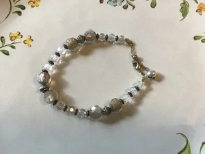 Edles Kristall & Gold Armband - Bild 1 von 5