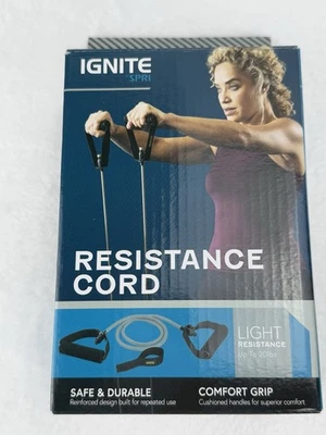 NUEVO Resistance Ignite by SPRI Cord Band - Luz L (hasta 20 lb.) Pesas de gimnasio Foto 1 de 4