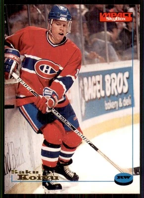 1996-97 Skybox Impact #62 Saku Koivu Montreal Canadiens - Image 1 of 2