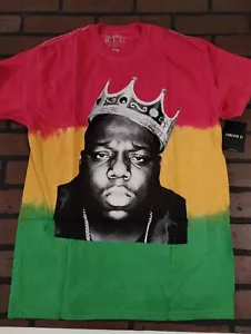 NOTORIOUS B.I.G. - Crown Dyed Men's T-shirt ~Licensed / Never Worn~ S L - Picture 1 of 1