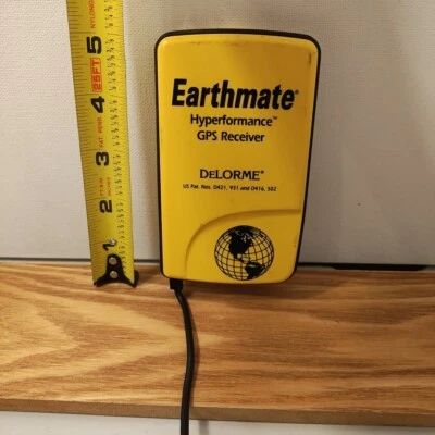 DeLorme Earthmate Hyperformance GPS Receiver US Nos. D41, 931, And D416, 502  - Image 1 of 4