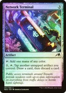 Network Terminal *Foil* | NEO Kamigawa: Neon Dynasty | NM MTG | Tron Pauper - Picture 1 of 1