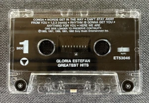 Gloria Estefan - Greatest Hits Cassette Tape 1992 - Imagen 1 de 6