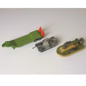 Matchbox Battle Kings, K104 Tiger Tank, K105 Hover-Raider, K106 Tank Transporter - Picture 1 of 21