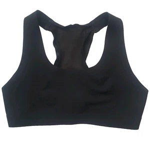 Reggiseno sportivo Lululemon Athletica Up For It taglia 32 B Racerback nero supporto completo - Foto 1 di 5