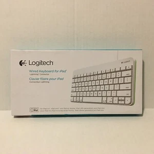Logitech Wired Keyboard for iPad with Lightning Connector | New & Sealed! - Picture 1 of 5