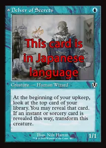 MTG DELVER OF SECRETS 457 EXC - SCOPRITORE DI SEGRETI - INR X JP - MAGIC - Bild 1 von 1
